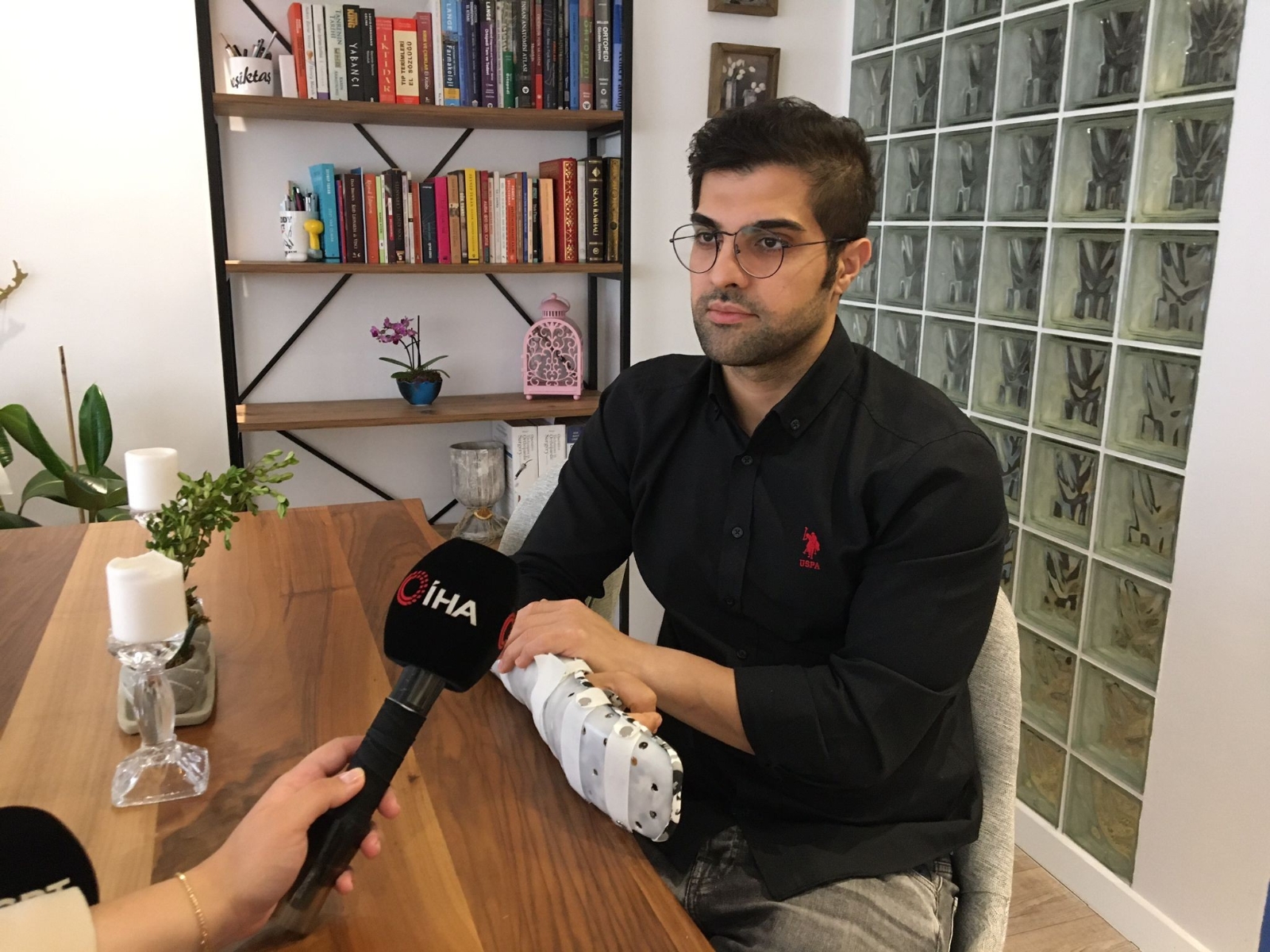 Bıçaklı saldırıya uğrayan doktor: “Yeteri kadar tedbir alınmasını istiyorum”