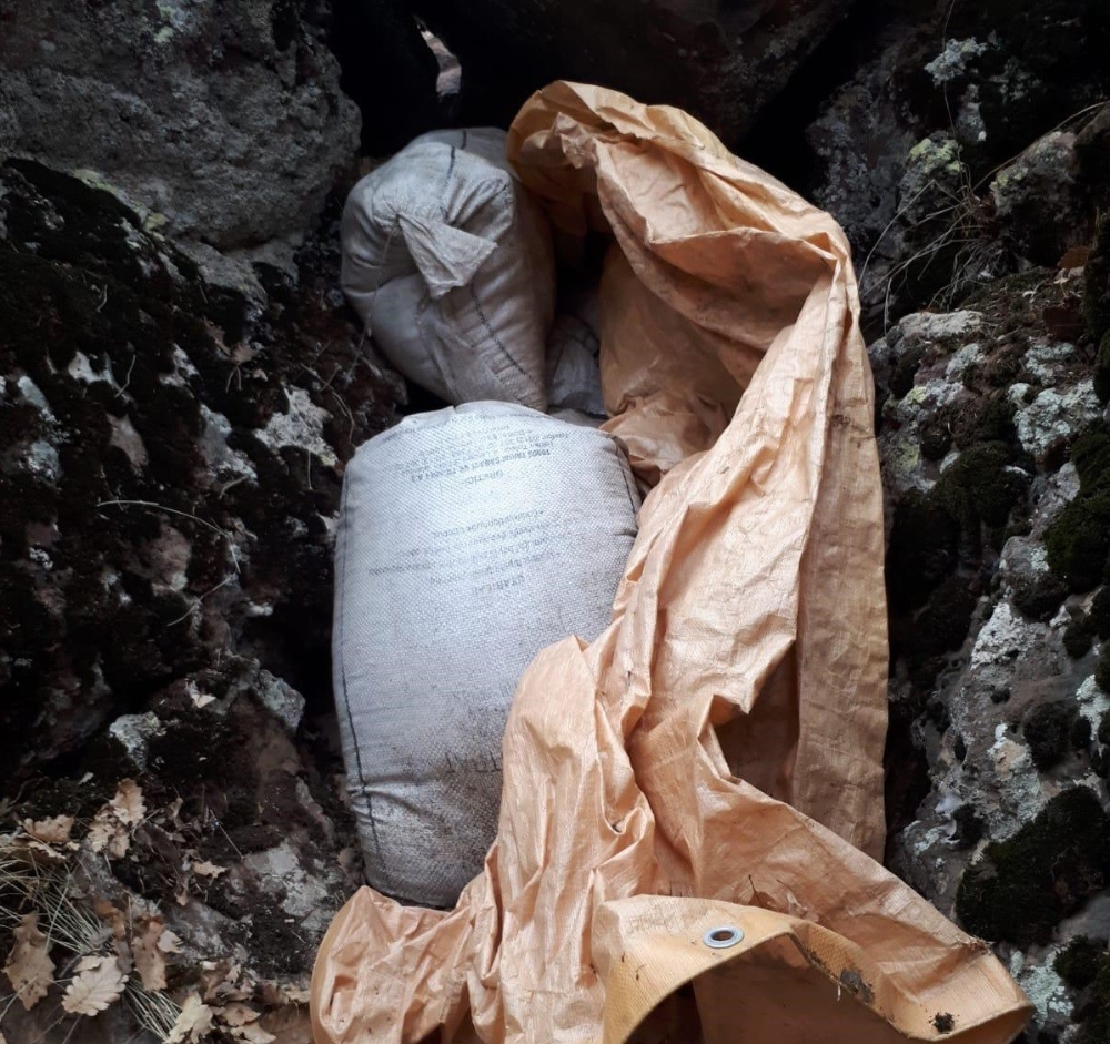 Bingölde 450 Kilo Amonyum Nitrat Ele Geçirildi