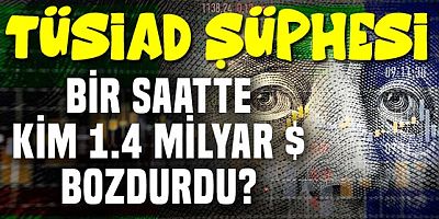 Bir saat içerisinde 1.4 milyar doları kim TL'ye çevirdi.. TÜSİAD bu operasyonun neresinde?
