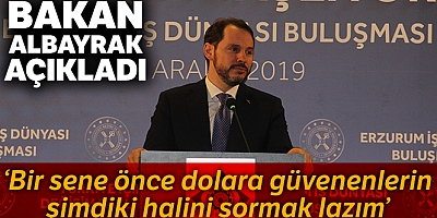 “Bir Sene Önce Dolara Güvenenlerin Şimdiki Halini Sormak Lazım”