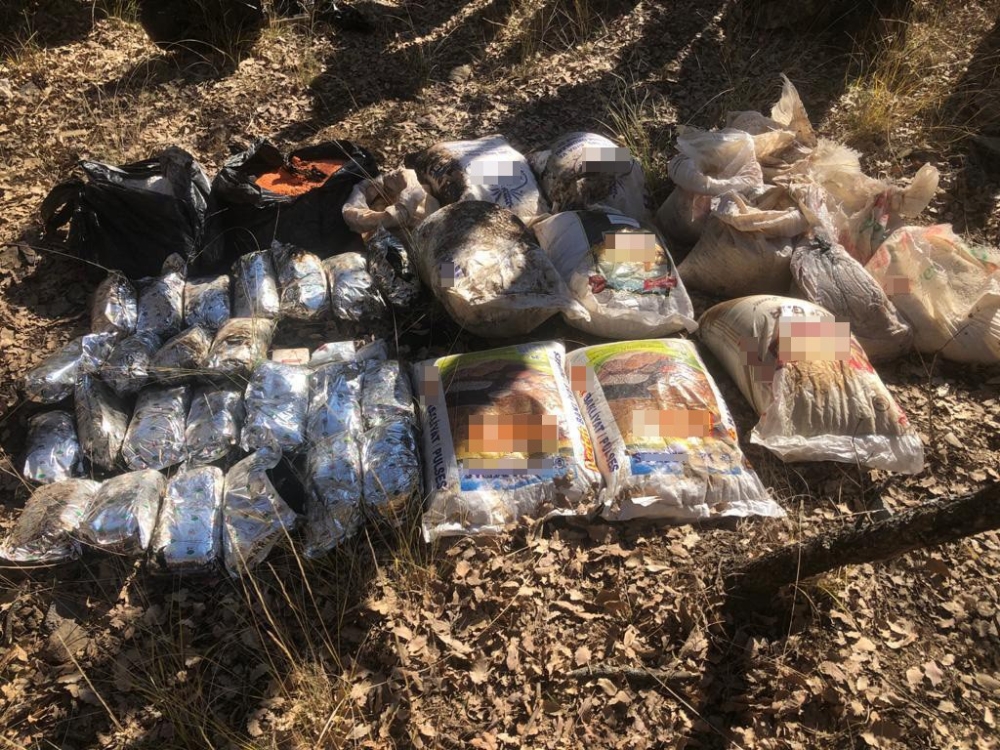 Bitlis’te 250 kilo amonyum nitrat ile yaşam malzemesi ele geçirildi