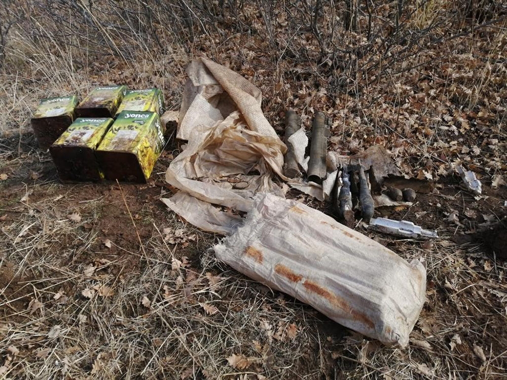 Bitlis’te lav silahı ile mühimmat ele geçirildi