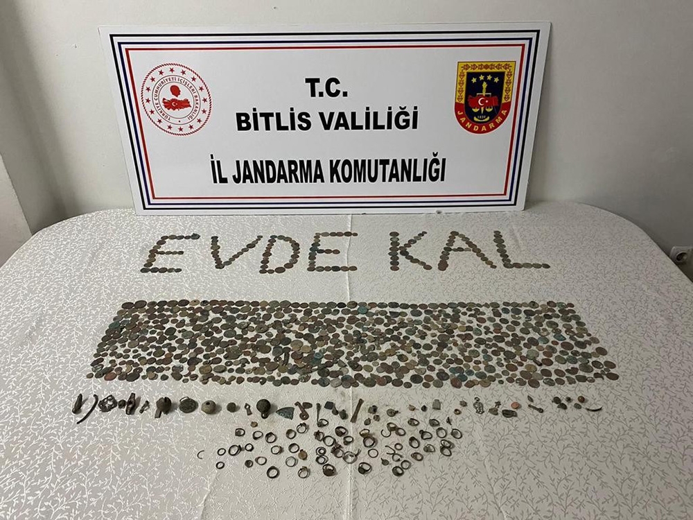 Bitlis’te tarihi eser kaçakçılığına geçit verilmedi
