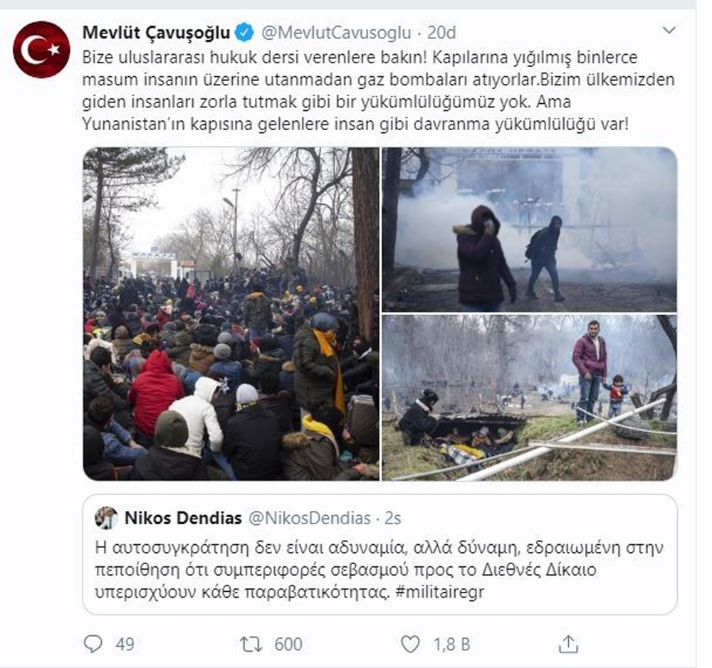 ’Bize uluslararası hukuk dersi verenlere bakın!’