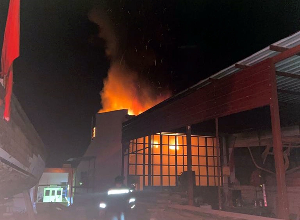 Bodrum’da işyeri yangını: 1 ölü