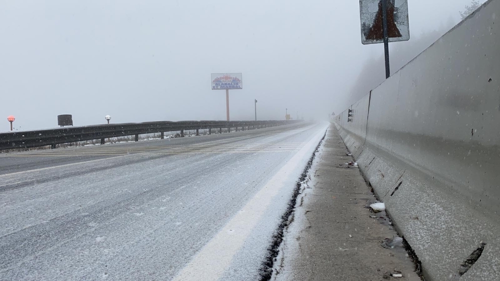 Bolu Dağı’nda yoğun kar yağışı