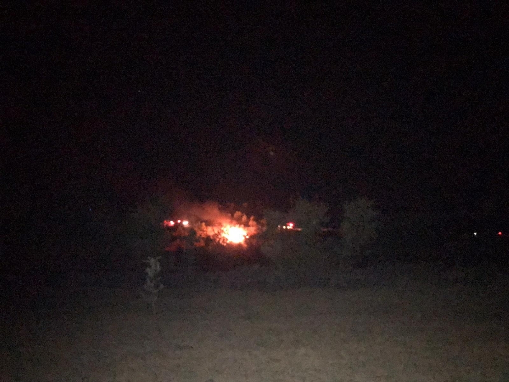 Bolu’da, şarampole uçan benzin yüklü tanker alev alev yandı