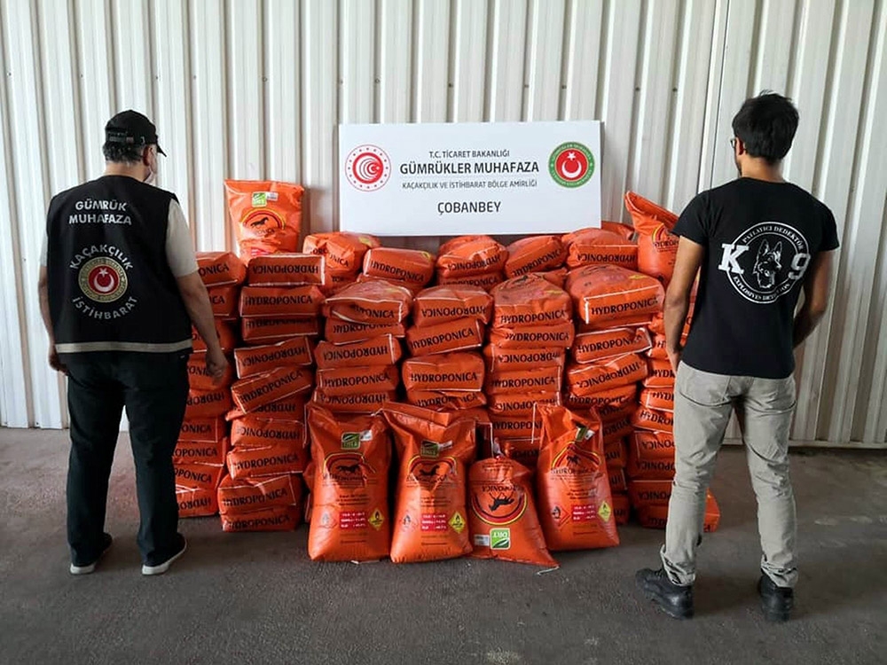 Bomba yapımında kullanılan 3 bin 600 kilo potasyum nitrat ele geçirildi