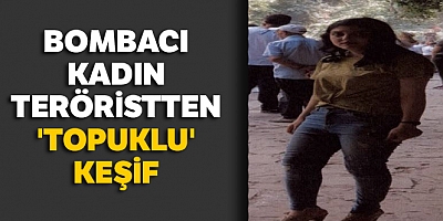 Bombacı Kadın Teröristten Topuklu Keşif
