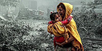 Bombardıman altındaki Gazze'de acı bilanço!