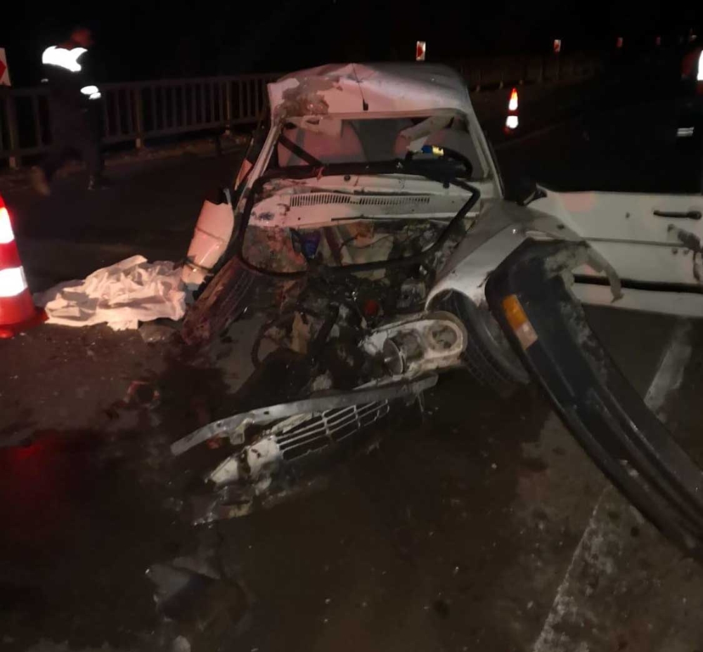 Boyabatta Trafik Kazası: 1 Ölü, 1 Yaralı