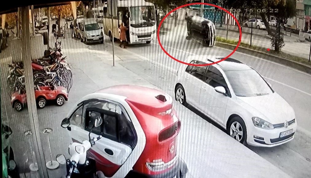 Bu Kaza Ucuz Atlatılmış