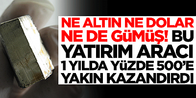 Bu yatırım aracı bir yılda yüzde 500'e yakın kazandırdı
