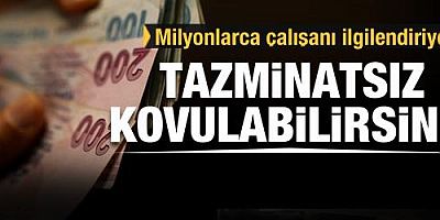 Bunu yapanın iş akdi feshediliyor! Tazminat ödenmiyor