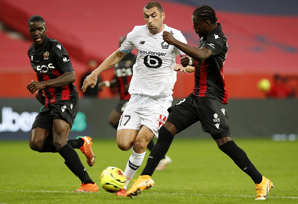 Burak Yılmaz, Lille’e 1 puanı kazandırdı