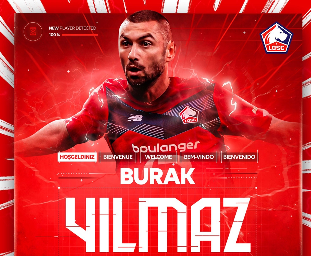 Burak Yılmaz resmen Lille’de