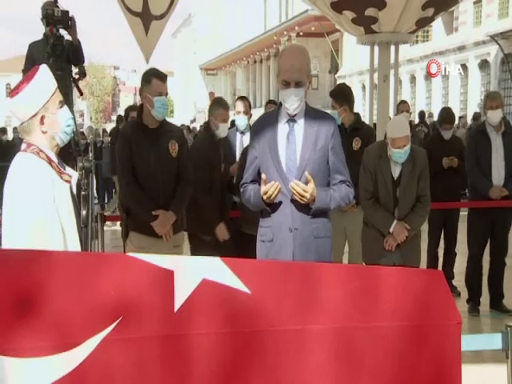 Burhan Kuzu son yolculuğuna uğurlandı