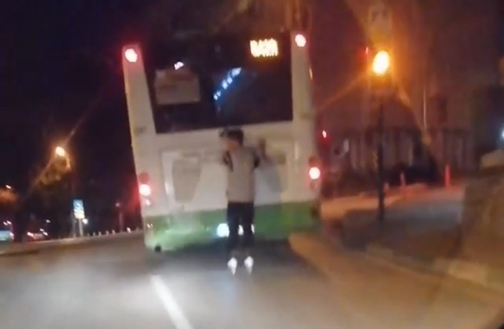 Bursa’da ölümüne yolculuk kamerada