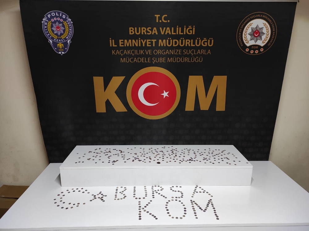 Bursa’da Roma döneminden kalma 465 sikke bulundu