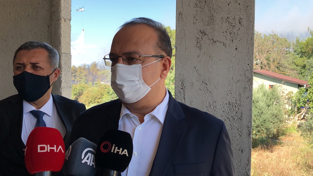 Bursa’daki orman yangınını çıkartan şüpheli gözaltına alındı