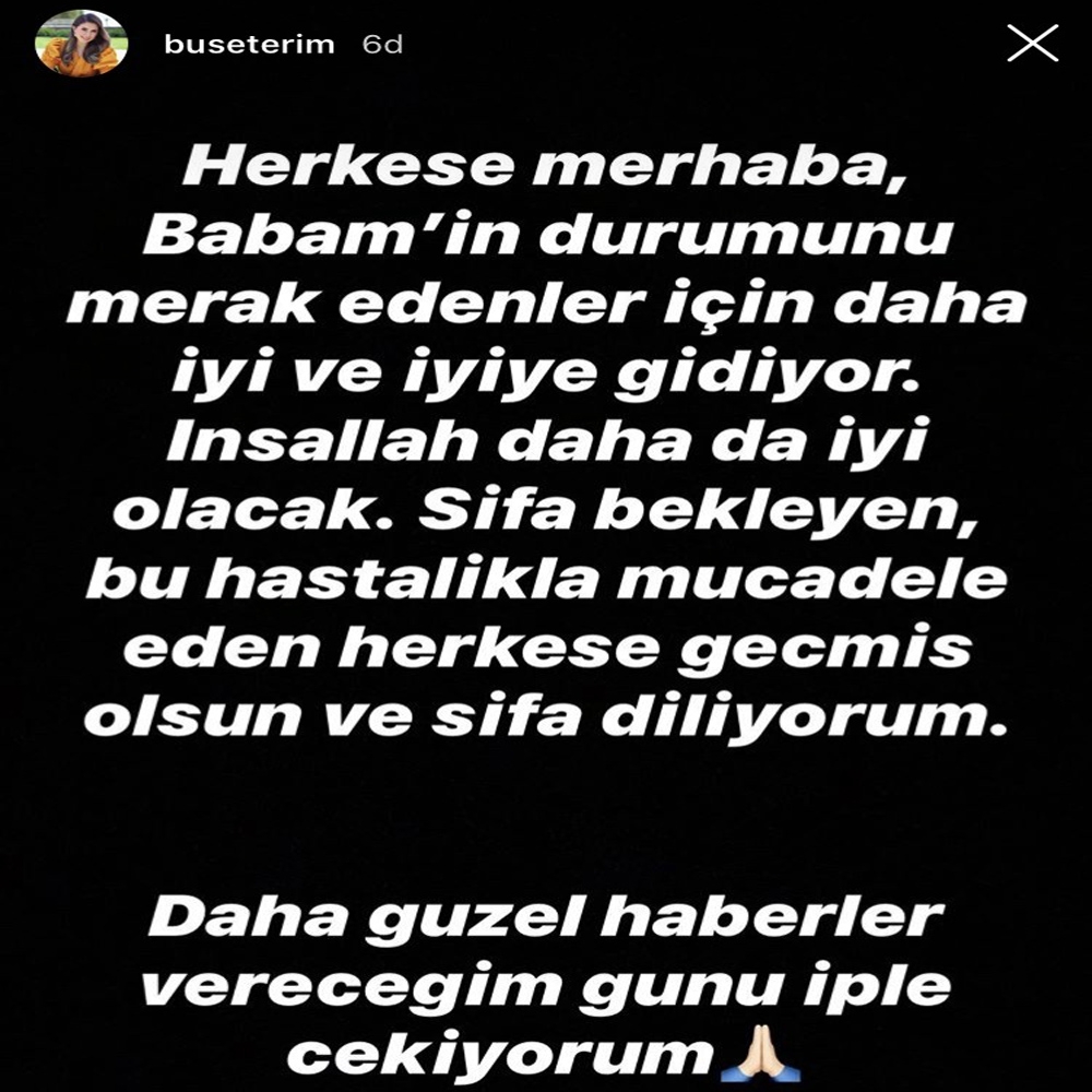 Buse Terim’den açıklama: 