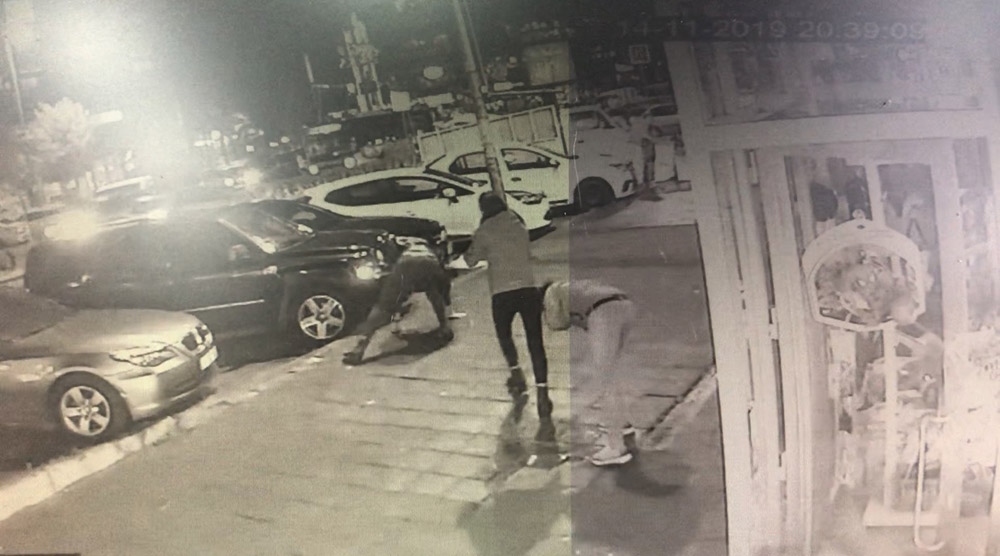 Büyükçekmecede Kasklı Saldırgan Dehşet Saçtı