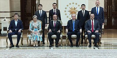 Büyükelçiler, Cumhurbaşkanı Erdoğan'a güven mektubu sundu