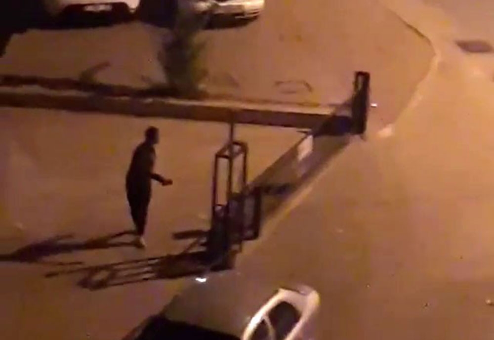 Cadde ortasında kadına attığı tokat mahalleliyi ayağa kaldırdı