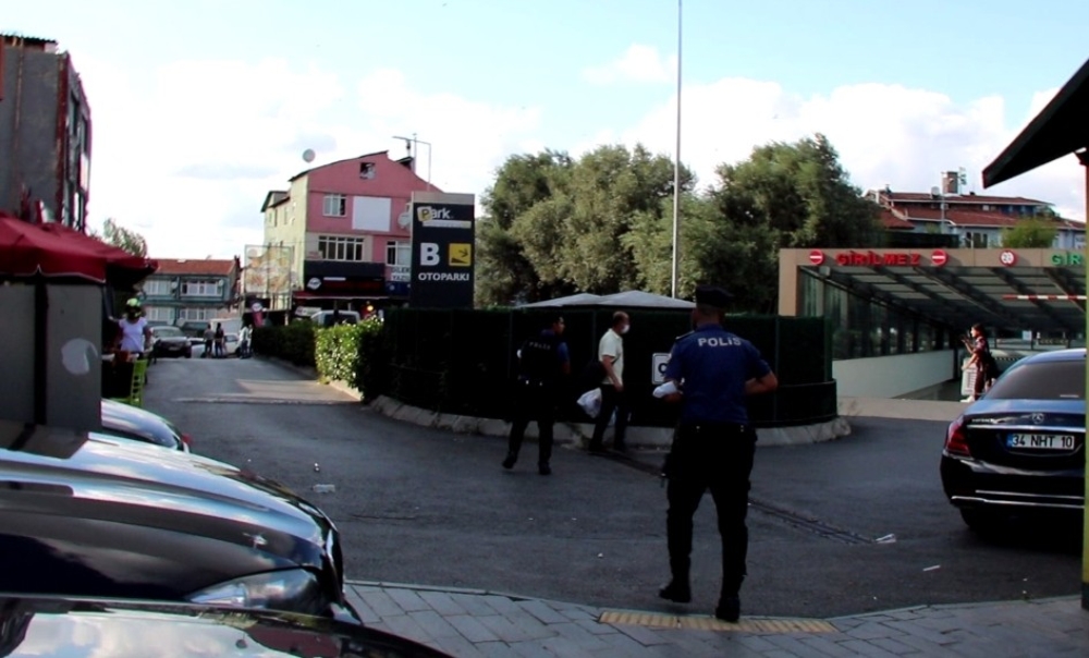 Çağlayan Adliyesi önünde çatışma anları kamerada