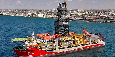 Çağrı Bey sondaj gemisi Somali'ye ulaştı