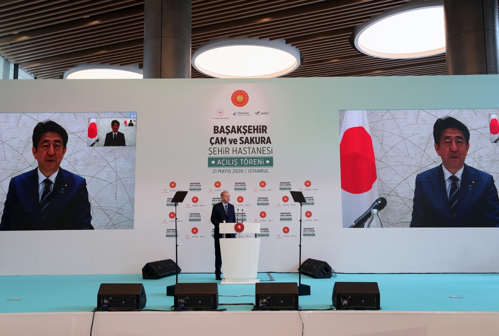 Çam ve Sakura Hastanesi’nin açılışı Japonya basınında