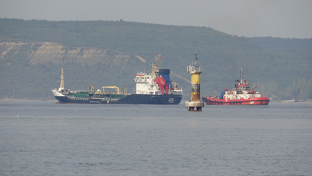 Çanakkale Boğazı’nda gemi arızası