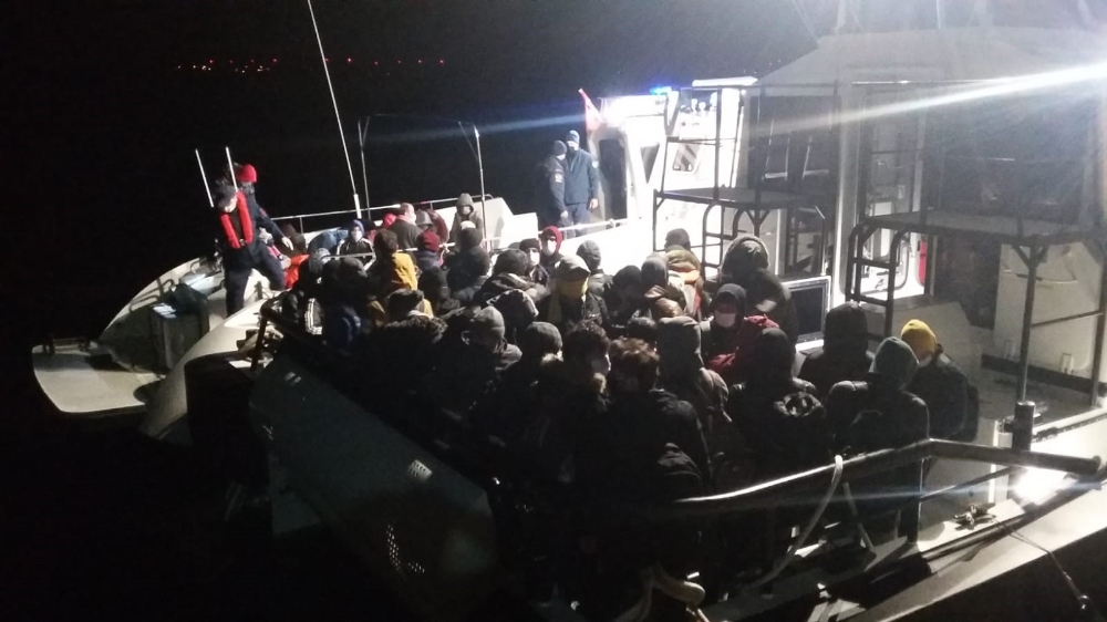 Çanakkalede 102 Düzensiz Göçmen Yakalandı