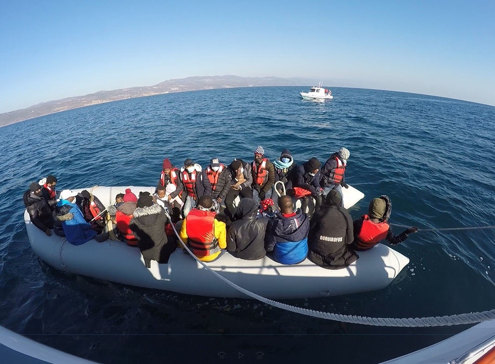 Çanakkale’de 2 günde 80 düzensiz göçmen kurtarıldı