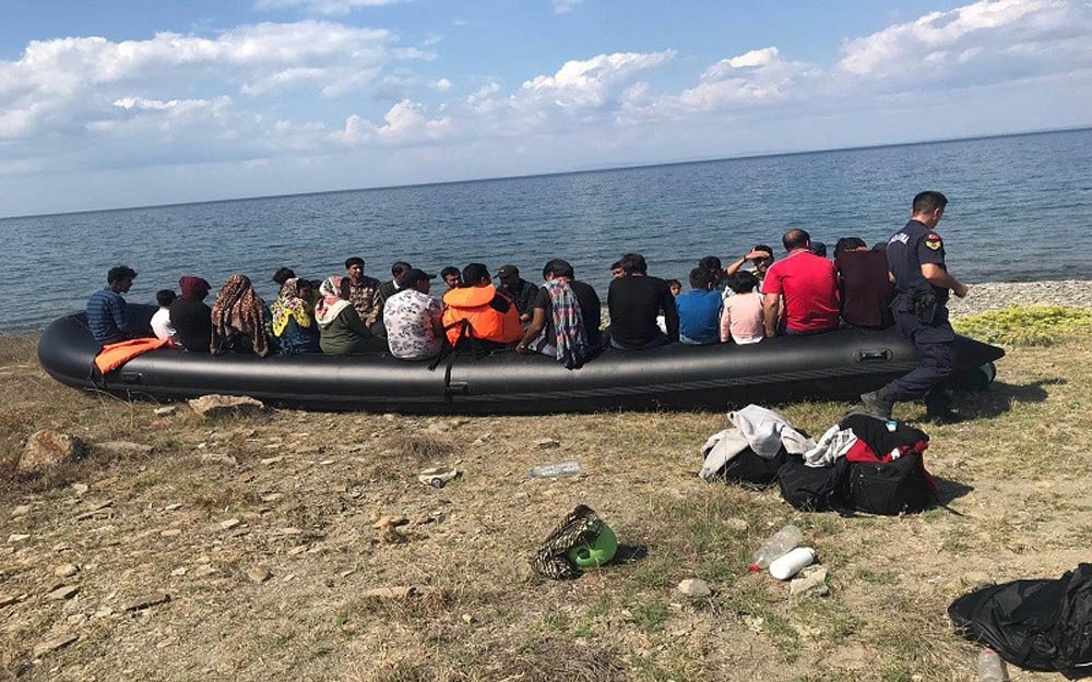 Çanakkalede 310 Mülteci Yakalandı