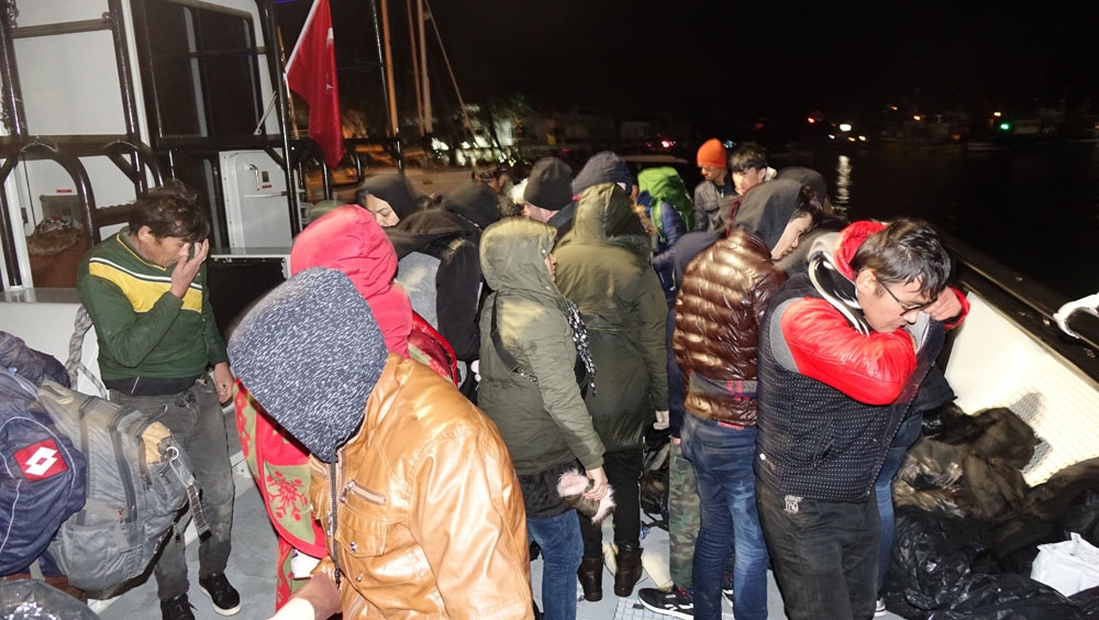 Çanakkalede 82 Mülteci Yakalandı