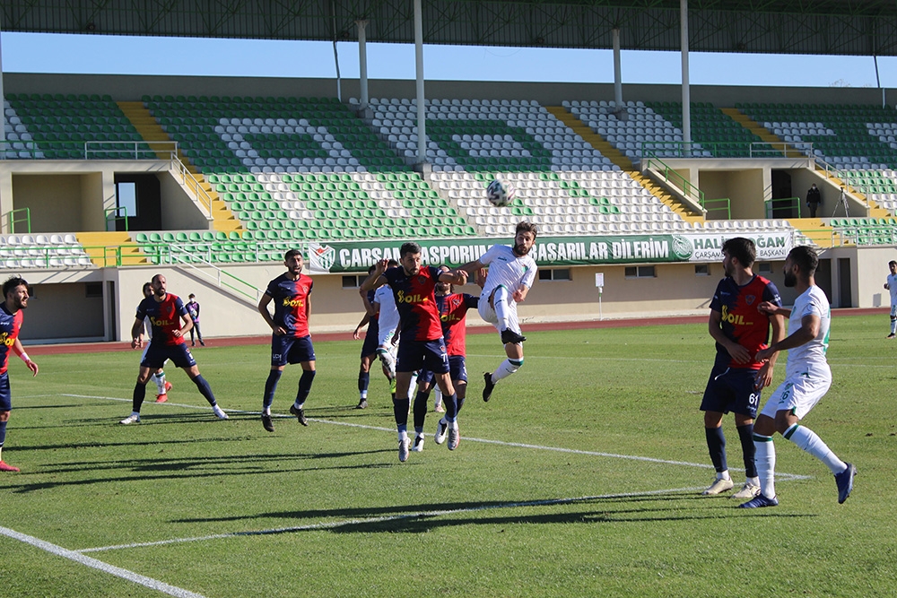 Çarşambaspor, İçel İdman Yurdu’na 1-0 mağlup oldu