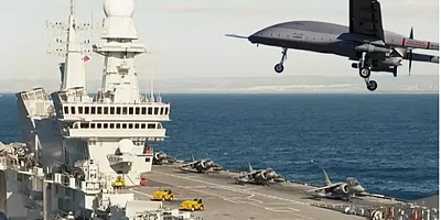 Cavour uçak gemisine Türk İHA'sı...