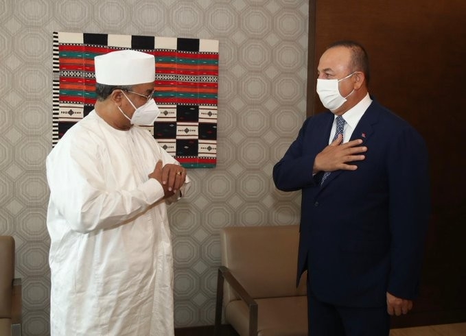 Çavuşoğlu, BM Genel Sekreteri Mali Özel Temsilcisi Annadif ile görüştü