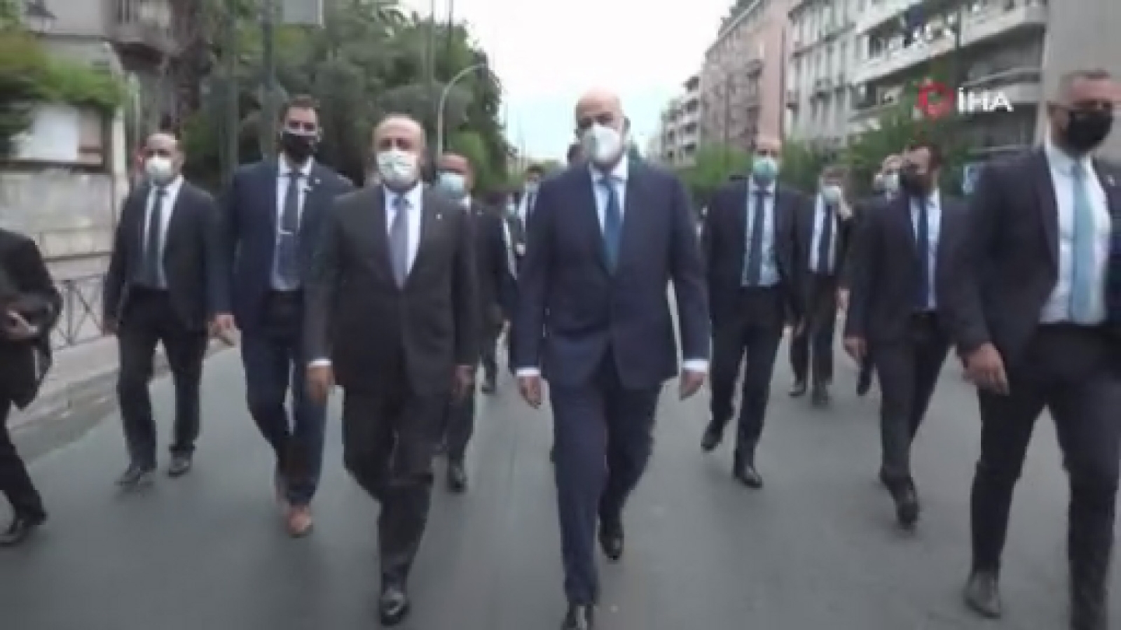 Çavuşoğlu, Yunanistan Dışişleri Bakanı Dendias ile görüştü