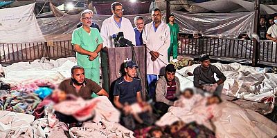 Cenazelerin arasında basın toplantısı: Dünyada insanların bombalarla uyarıldığı tek yer...