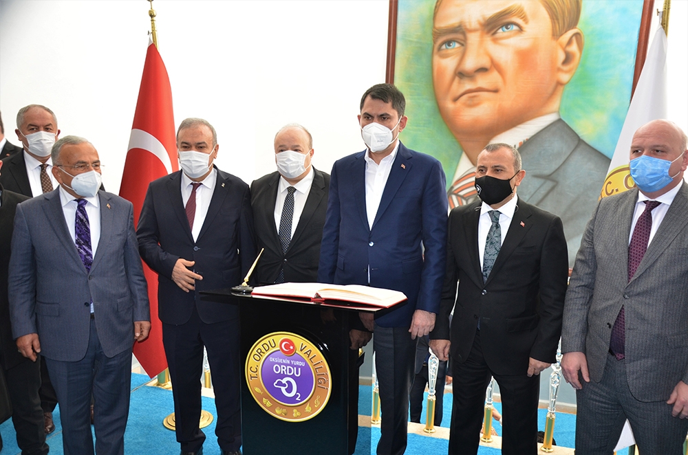 Çevre ve Şehircilik Bakanı Kurum Ordu’da