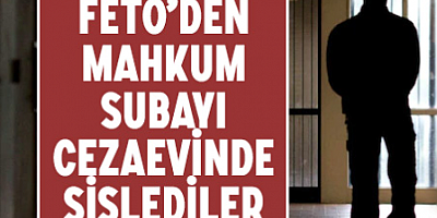 Cezaevindeki FETÖ'cülere şişli saldırı.. Vatan hainleri deyip sapladılar
