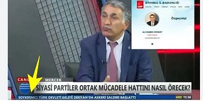 CHP'li Ali Ekber Cömert PKK kanalına çıktı! Skandal kj'den rahatsız olmadı!