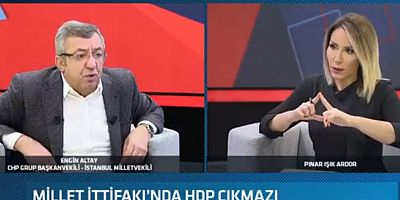 CHP'li Engin Altay'ın HDP sözleri tartışma yarattı