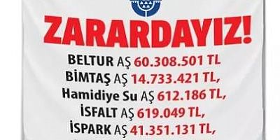 CHP’li İBB bağlı şirketler zarar ederken İmamoğlu, o gruba zam yaptı