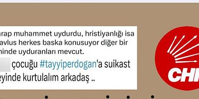 CHP'li Samet Alaca'dan Dinimize görülmedik hakaretler