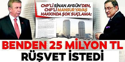 CHP'li Sinan Aygün'den Mansur Yavaş hakkında suç duyurusu