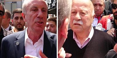 CHP'li vatandaşın AK Partili polis sorusu Muharrem İnce'yi çıldırttı