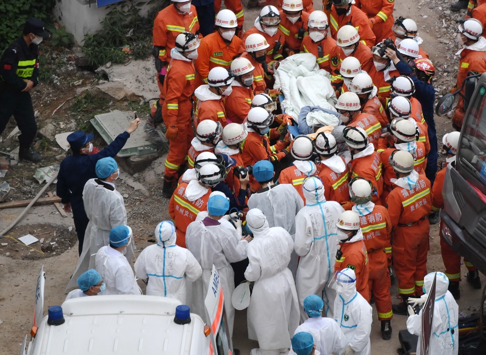 Çin’de karantina otelinin çökmesi sonucu ölenlerin sayısı 26’ya yükseldi